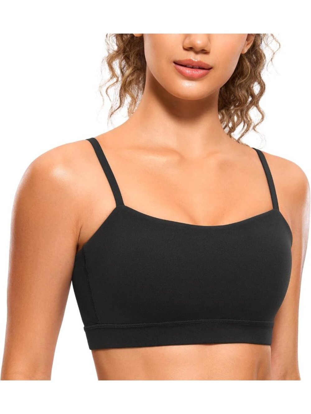 Soft Butterluxe Thin Strap Sports Bra for Yoga & Workout, Comfortable & Stylish